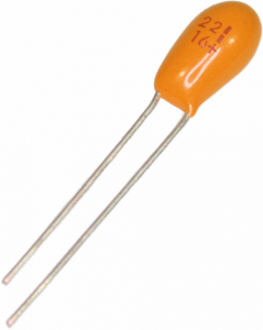 Tantalum capacitor 22uF 16V