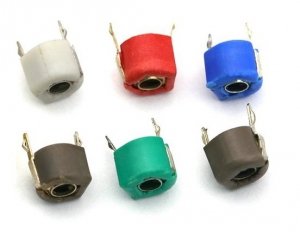 Trimmer ceramic capacitor 12pF - 50pF