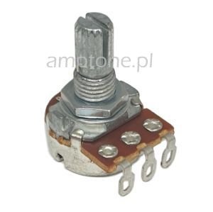 Potentiometer 10k/A log panel standard