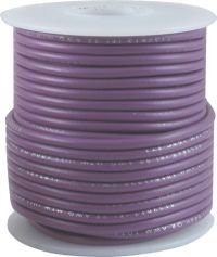 Wire copper purple 22AWG (0,35mm2)