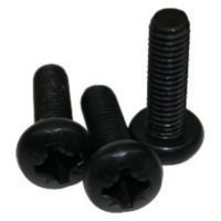 Screw M6-20 black