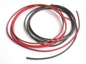 Kabel jednożyłowy Silikonowy 0,5mm2 czarny (drut)