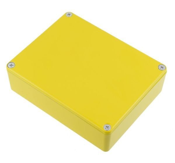 Diecast box alu, 1590BBYL Hammond Yellow