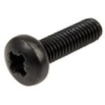 Screw head M3x10 Phillips black