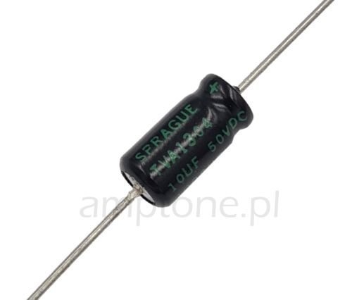 Sprague Atom 10uF 50V axial