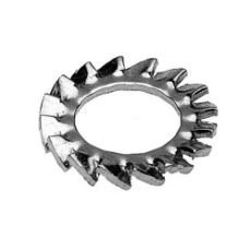 Washer spring M6 tooth 10pcs