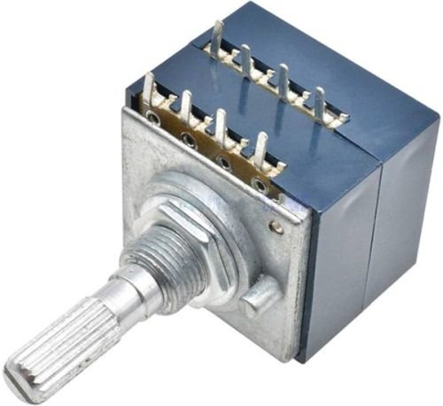 Potentiometer Stereo 2x50k/A Log, audio