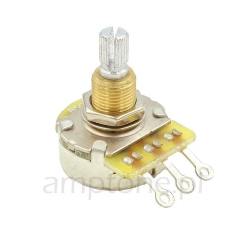Guitar potentiometer Partsland 24mm 500k/A log 3/8&quot;