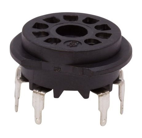 Socket 9 Pin PCB Micalex black