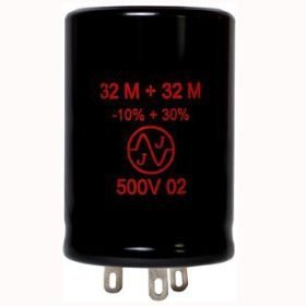 32uF+32uF 500V JJ