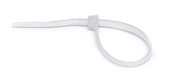 Cable tie white 2,4mm x 64mm (10pcs)