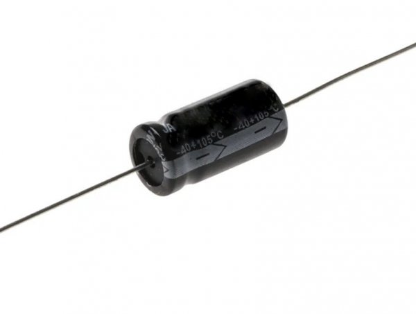 Capacitor 220uF 100V axial basic