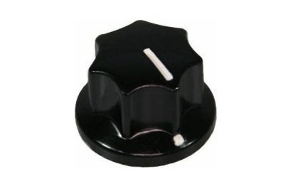 Knob classic black
