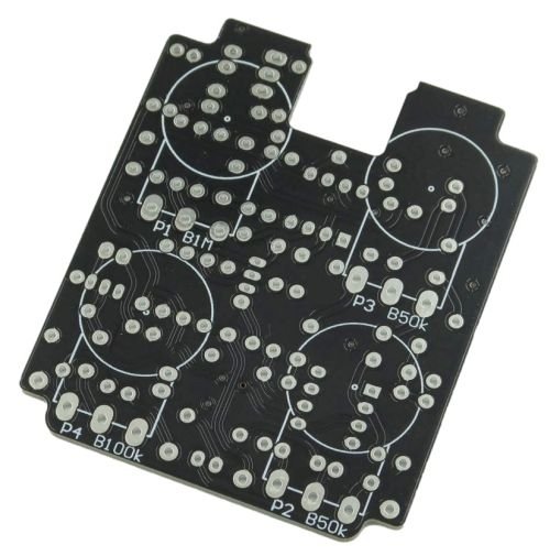 Płytka PCB do efektu gitarowego - &quot;VV preamp&quot;