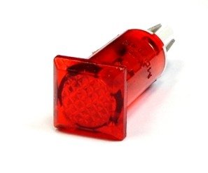 Lampka / kontrolka, czerwona x14B, LED 6V