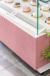 Witryna cukiernicza chłodnicza Dolce Visione Premium 700 | podświetlany cokół | 700x670x1300 mm