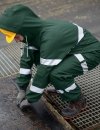 WATERPROOF OVERALLS WITH REFLECTIVE TAPES 104/R