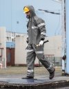 WATERPROOF OVERALLS WITH REFLECTIVE TAPES 104/R