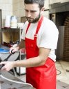 WATERPROOF APRON WITH ROUND REINFORCEMENT 082