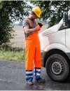 WATERPROOF WARNING BIBPANTS 891R