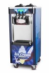 Maszyna do lodów włoskich | automat do lodów soft | nocne chłodzenie | 2 smaki + mix | niebieska | 2x6l | RQ208C-B