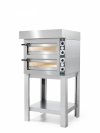 Piec do pizzy elektryczny Cuppone Tiziano | dwukomorowy | 2+2x30 | TZ230/2M