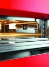 Piec do pizzy elektryczny Cuppone Home HE 400 | jednokomorowy | panel dotykowy | 400x400 mm | HE400/1 TS/FP | różowy