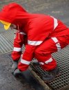 Kombinezon wodoochronny z taśmami odblaskowymi 104/R Aj Group - PROS