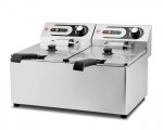 Frytownica elektryczna RQF8LV2 | podwójna  | 2x 8 l | 2x 3 kW
