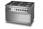 Kuchnia gazowa 6-palnikowa z piekarnikiem elektrycznym 3xGN1/1 L900.KG6 PE max Lozamet