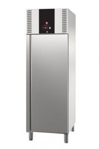 Szafa chłodnicza RQSGLC 700 R | GN 2/1 | stal nierdzewna | drzwi prawe | 700 l | 653x842x2040 mm