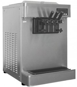 Maszyna do lodów włoskich RQM908 | 2 smaki +mix | nastawna | nocne chłodzenie | pompa napowietrzająca | 2x7 l 