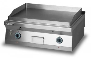 Grill płytowy gazowy - płyta gładka L700.GPG800G Lozamet