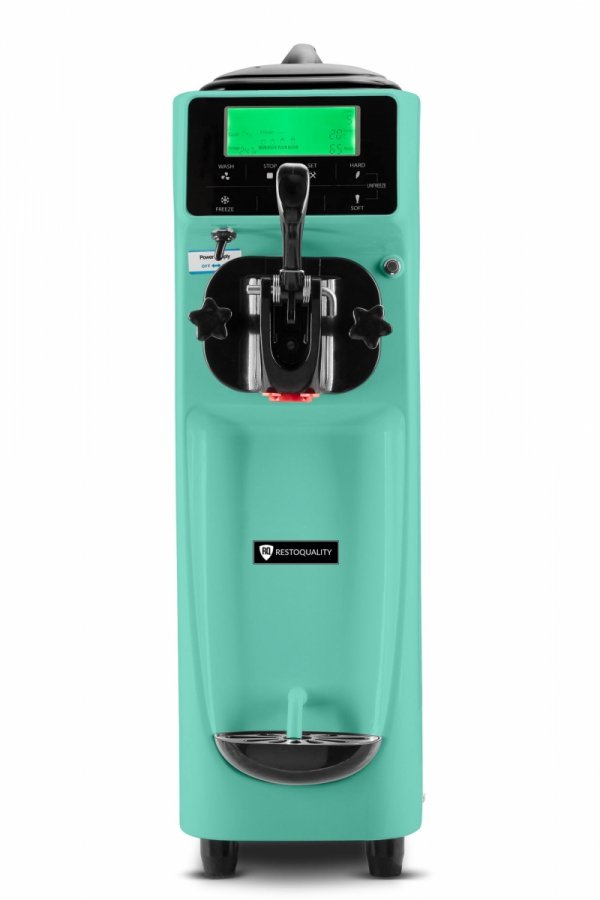Maszyna do lodów włoskich RQ16E-T | zielona | 6l