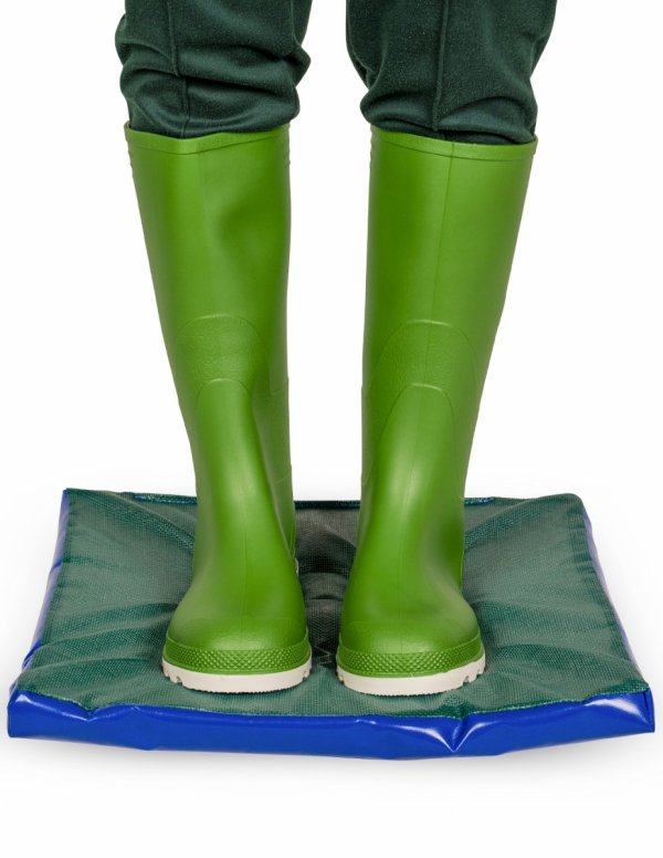 Mata dezynfekcyjna z zamkiem (45x45x4 cm)