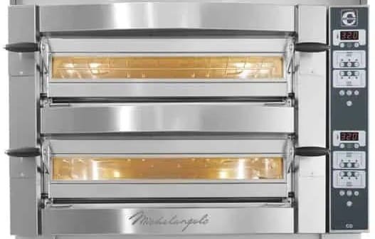 Piec do pizzy elektryczny Cuppone Michelangelo | dwukomorowy | panel cyfrowy | 6+6x35 | ML635L/2 CD