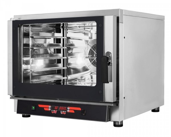 Piec konwekcyjno-parowy FED05 | 5xGN1/1 | 5x600x400 | sonda | 9 programów | 6,45kW