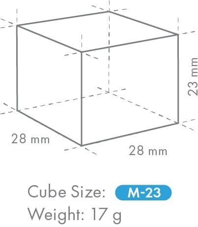 Kostkarka do lodu Hoshizaki IM-130CPE-23 | 108 kg/24h | chłodzona powietrzem | kostka sześcian | 28x28x23 mm