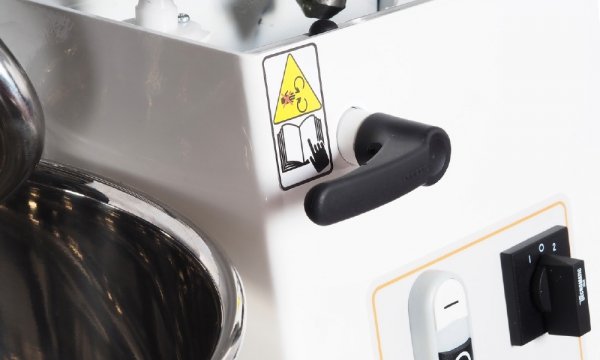 Mikser spiralny RTS 30 TR | podnoszona głowica i wyjmowana dzieża | 32 l | 1,1 kW