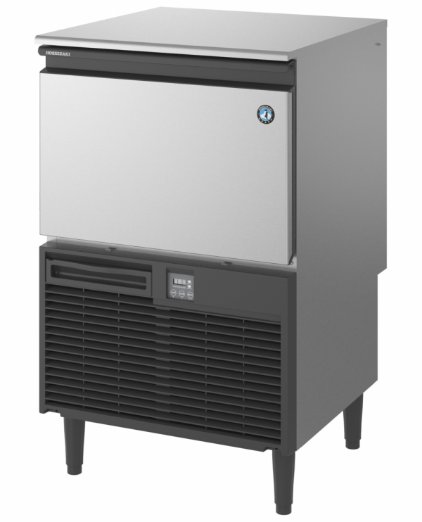 Kostkarka do lodu Hoshizaki KM-60C-HC-W | 60 kg/24h | chłodzona powietrzem | czyszczenie automatyczne | kostka półksiężyc | 38x29x13 mm