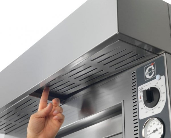 Piec do pizzy elektryczny Cuppone Tiziano | jednokomorowy | 4x25 | TZ425/1M