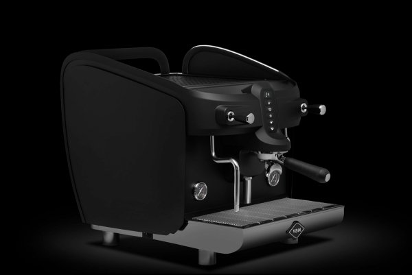 Ekspres kolbowy 1-grupowy | Black Moon 1GR Black | kolor czarny | 1,8 kW