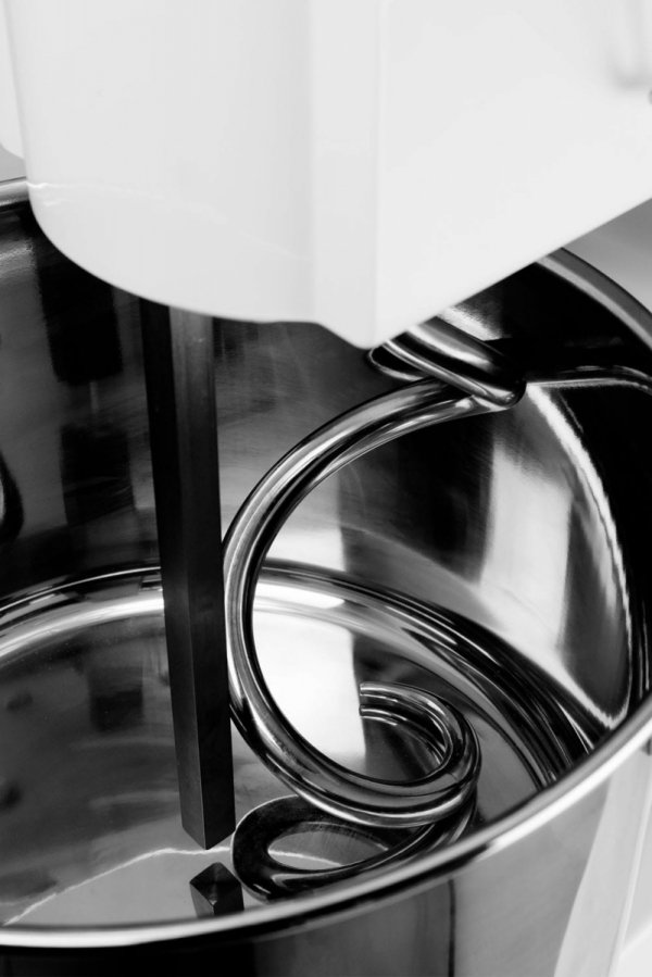 Mikser spiralny SK 40 TR 2V | stały hak i niewyjmowana dzieża | 41 l | 1,8 kW