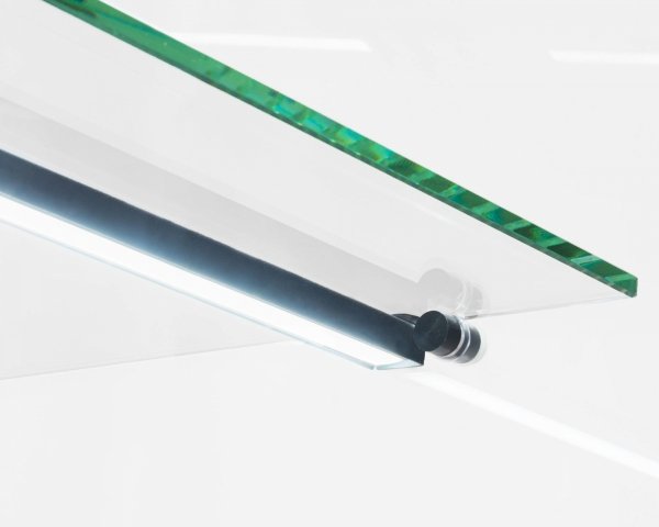 Witryna cukiernicza neutralna Dolce Visione  Neutro  Premium 700 | podświetlany cokół   | 700x670x1300 mm