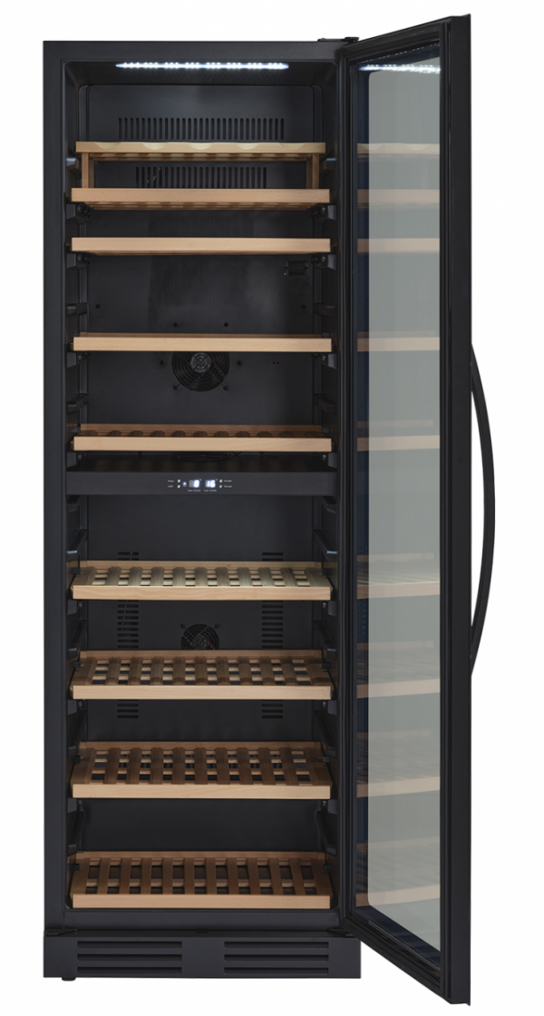 Winiarka | chłodziarka do wina | dwustrefowa | 461 l | na 126 butelek | 595x680x1764 mm | SV124B