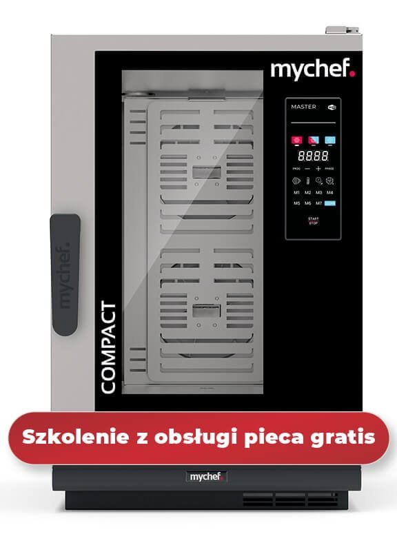 Piec konwekcyjno-parowy elektryczny | automatyczny system myjący | 10xGN1/1 | 12,6 kW | 400 V | Mychef COOK MASTER Compact 101E TSC | System TSC - najwyższa stabilność temperatury