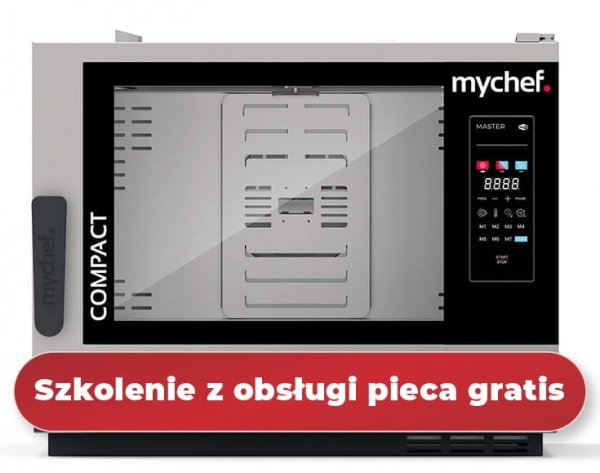Piec konwekcyjno-parowy elektryczny | automatyczny system myjący | 6xGN1/1 | 7,3 kW | 400 V | Mychef Cook MASTER Compact 061TE TSC | System TSC - najwyższa stabilność temperatury