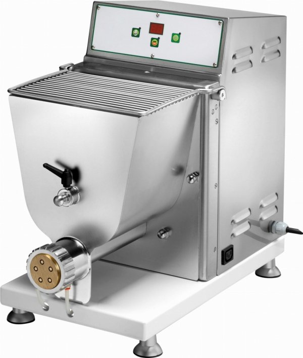 Maszynka do makaronu z nożem odcinającym  | system chłodzenia wodą | 13 kg/h | wsad 3,5 kg ciasta | PF40EN