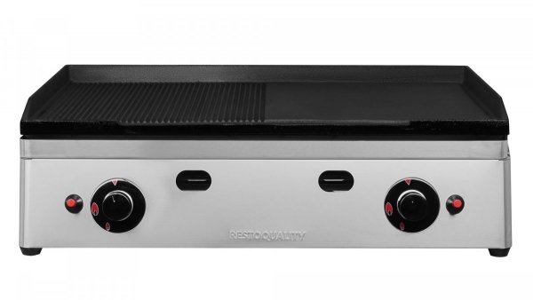 Płyta grillowa gazowa | ryflowano/gładka | 6,4kW | RQG30973