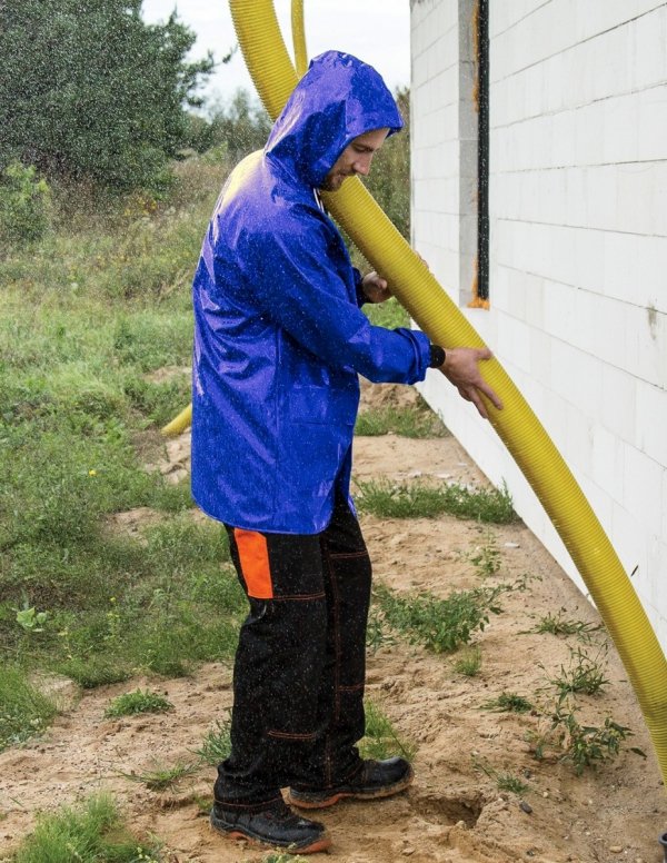 WATERPROOF JACKET 3/4 (ZIP AND SNAPS) 616